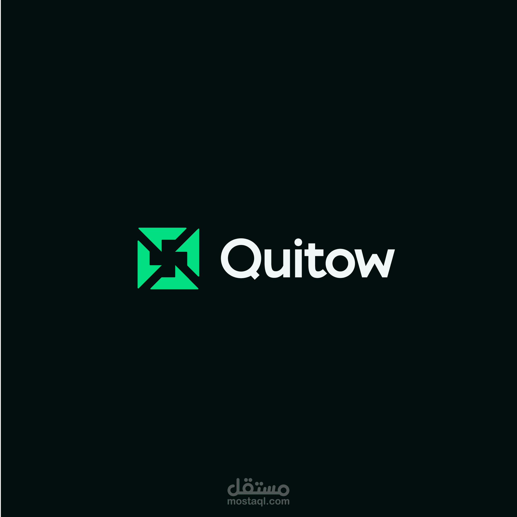 تصميم هوية بصرية كاملة – Quitow