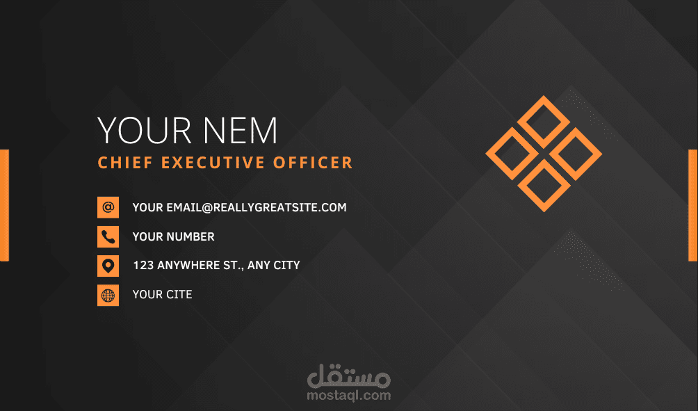 busness card