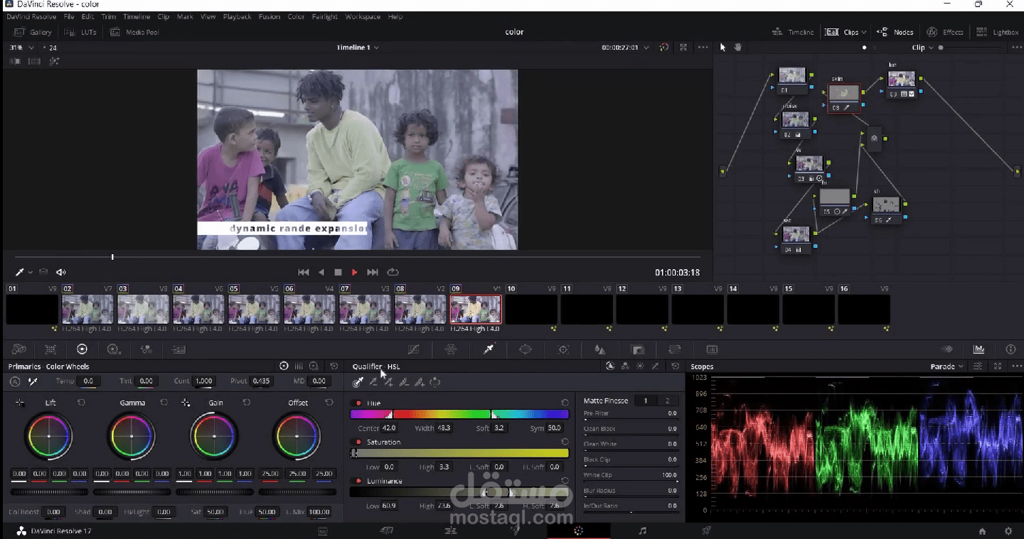 Color Grading | Davinci_Reslove17