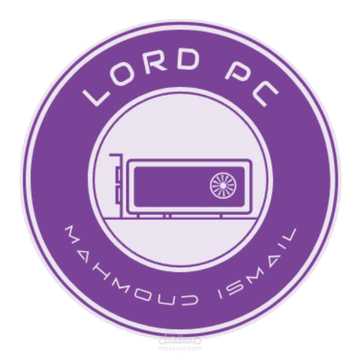 تصميم لوجو لشخص يعمل بمجال الكمبيوتر