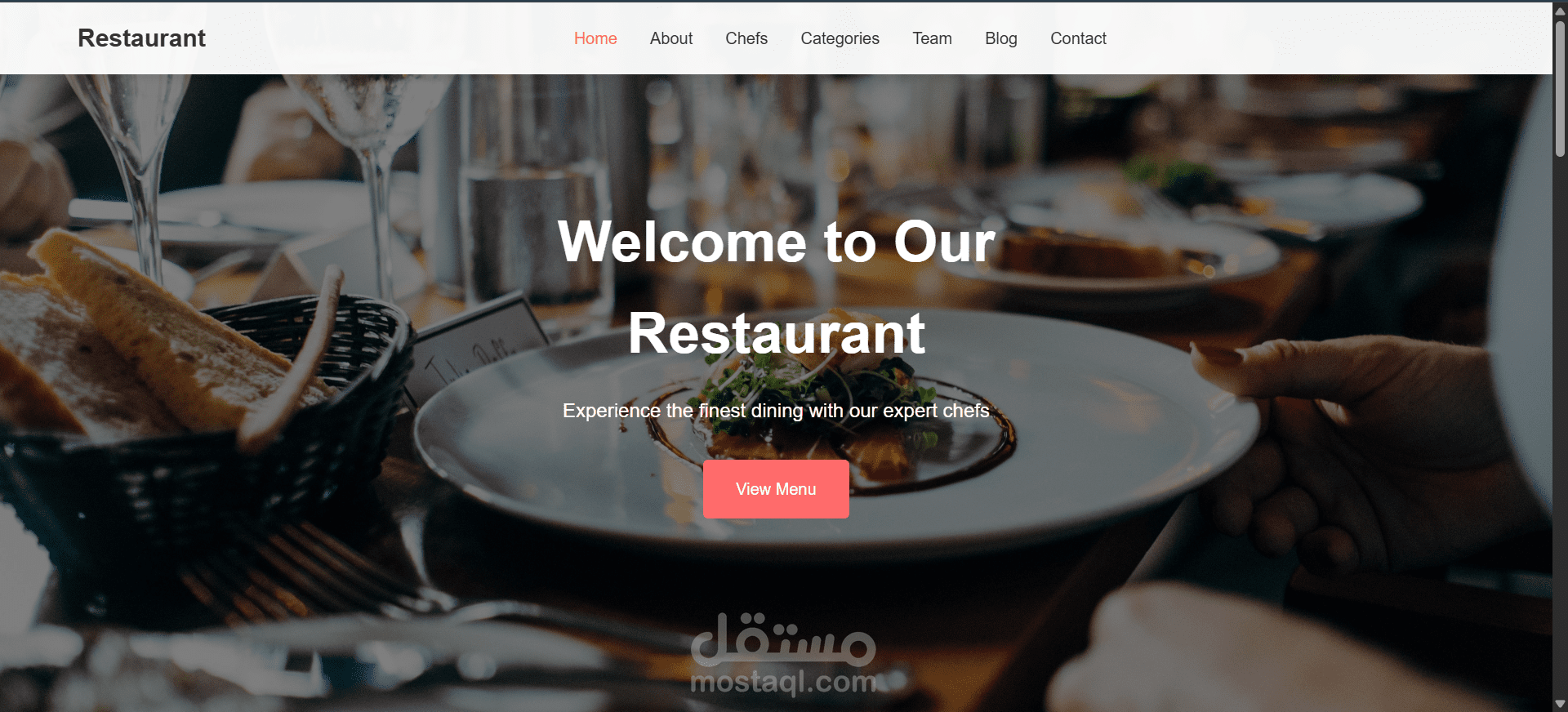 Restaurant web