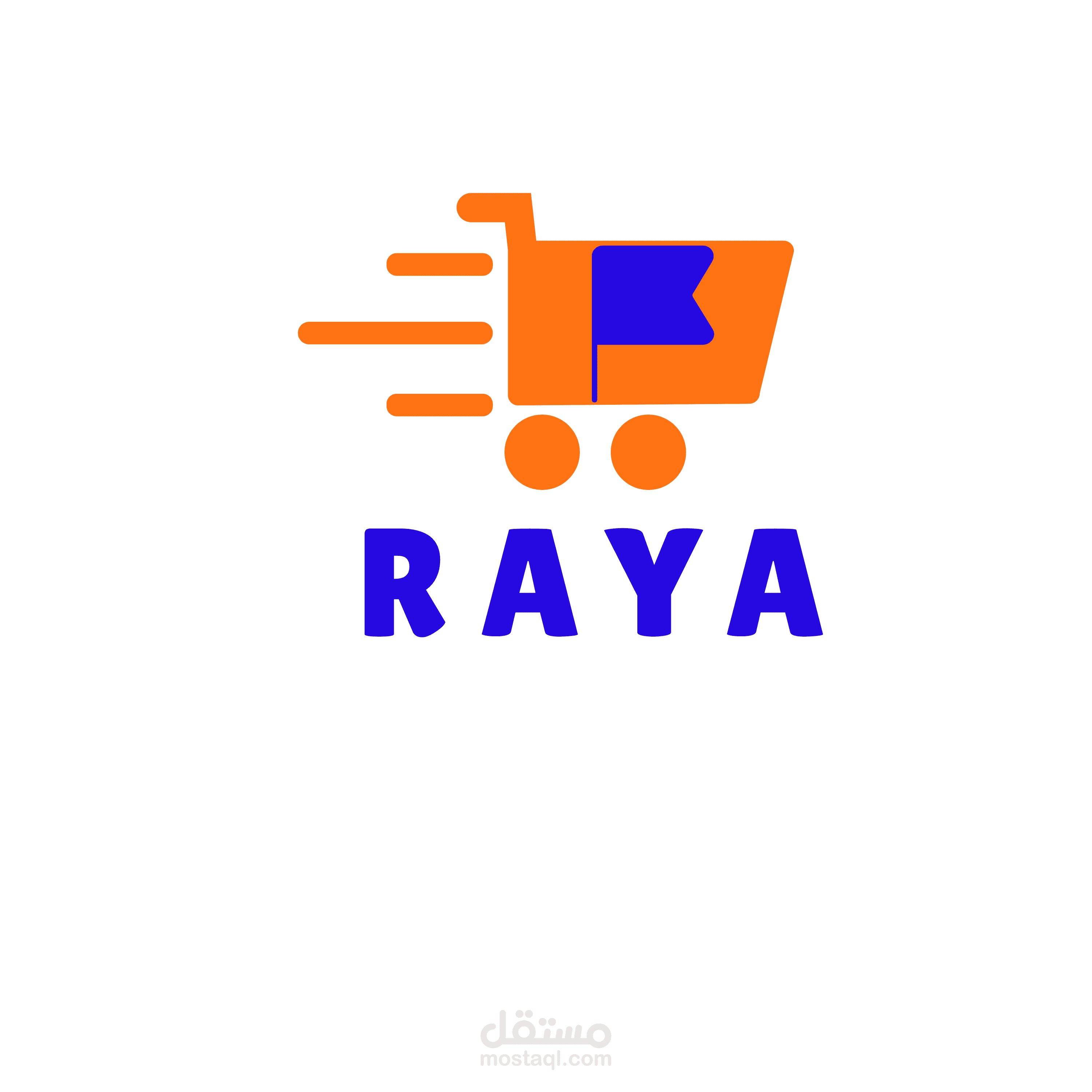RAYA Market – Modern Retail Brand Identity
