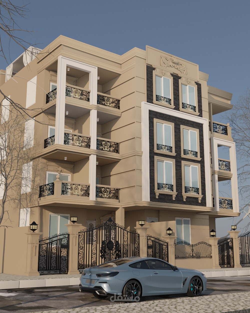 عمارة سكنية بالقاهرة الجديدة