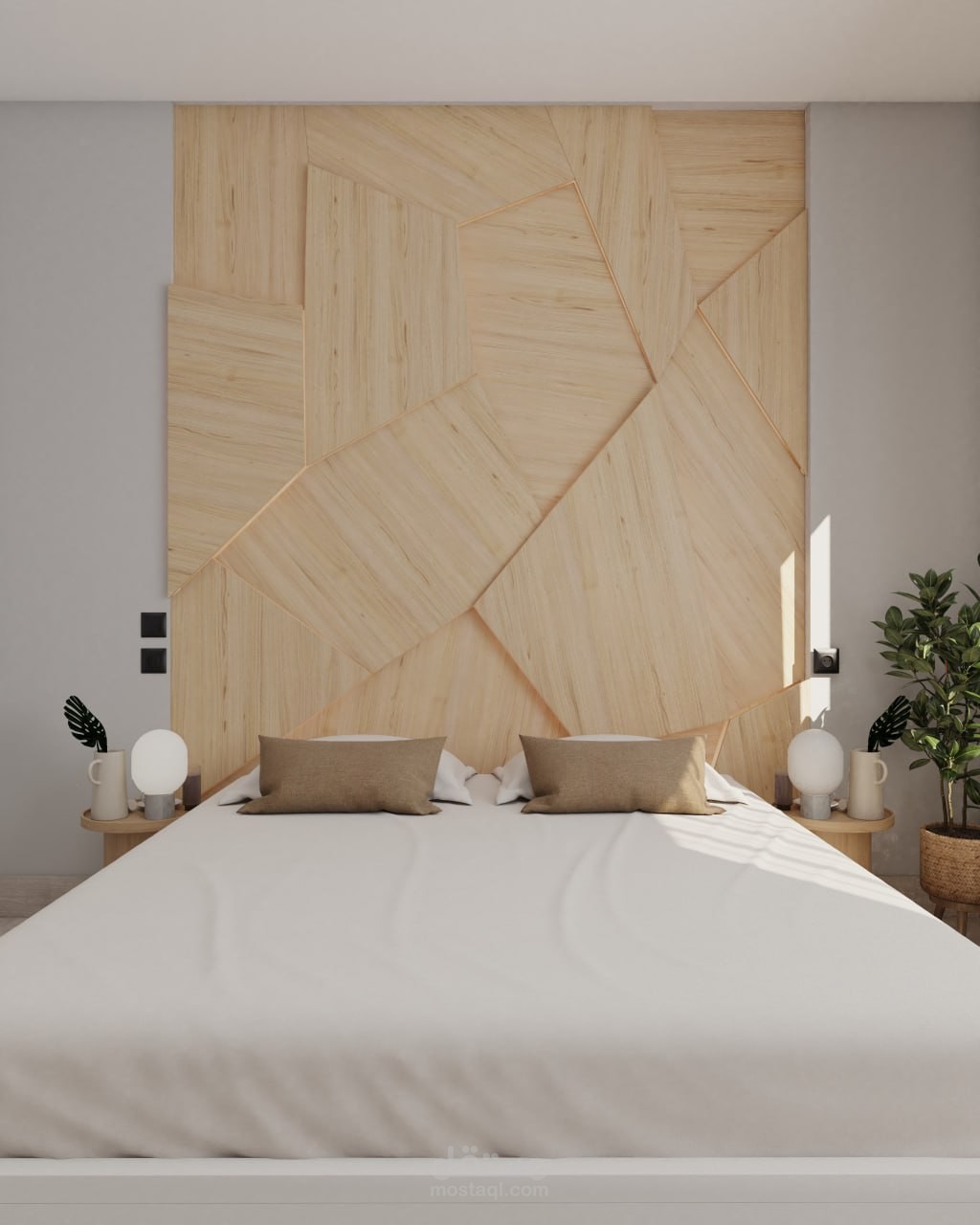 Interior design for chalet in hacienda bay ( BEDROOM ) , North Coast , Egypt