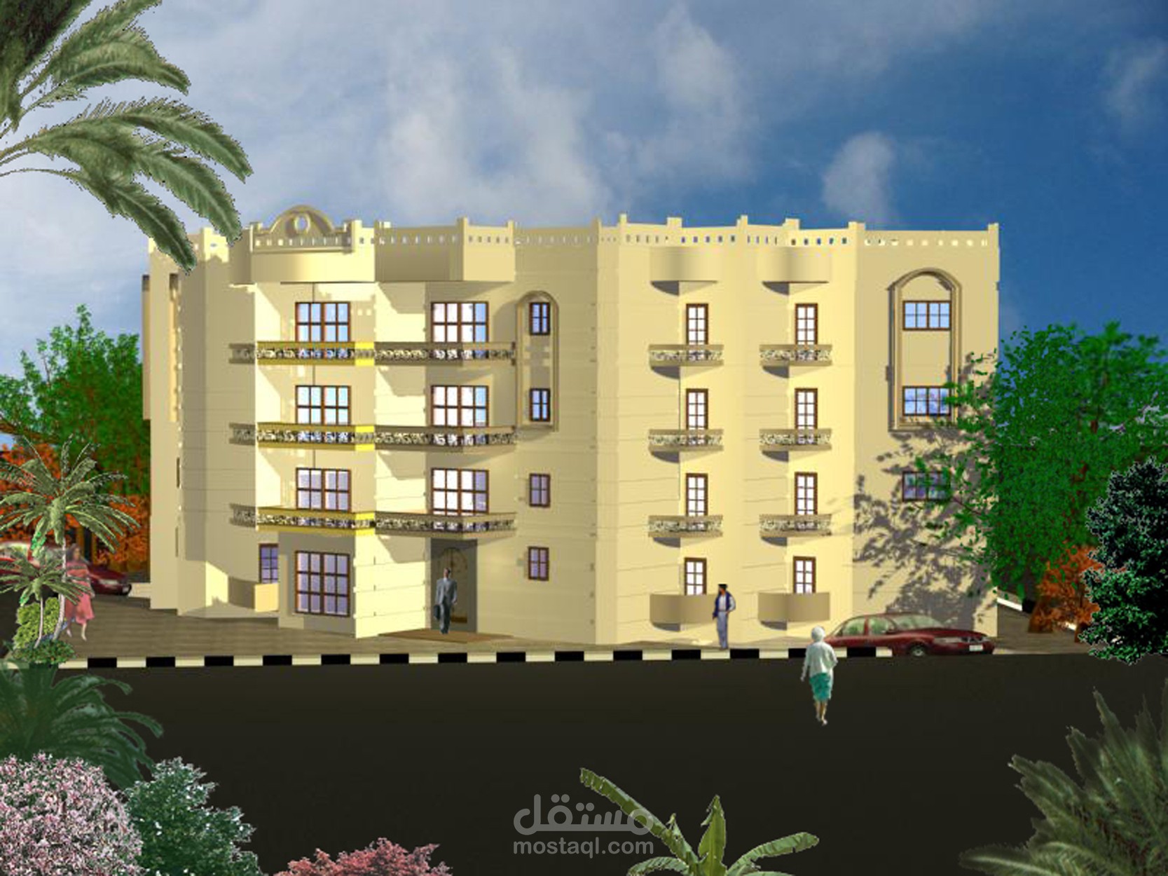 عماره سكني الشروق