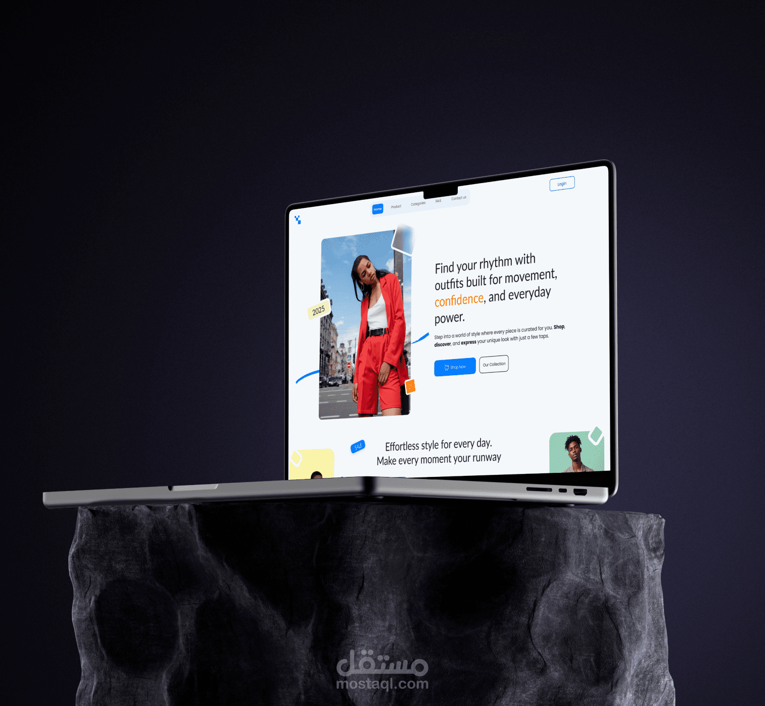 Responsive Home page