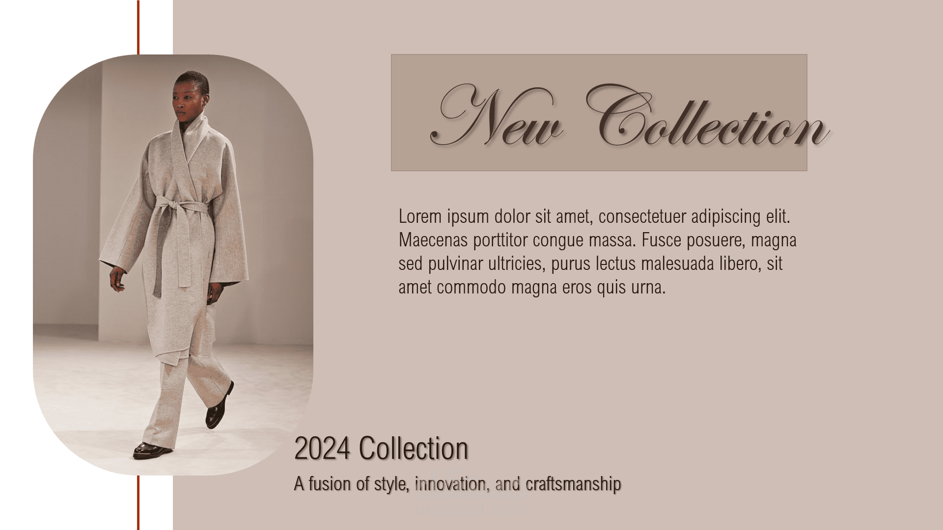 Captivating Fashion: A Simulated Presentation of A Brand's New Collection