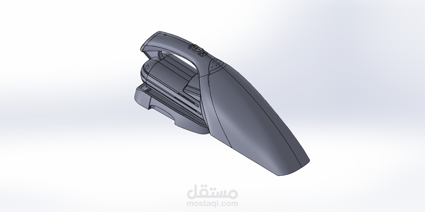 عمل موديل 3D لمنتج صناعي أو Concept باستخدام SolidWorks أو AutoCAD