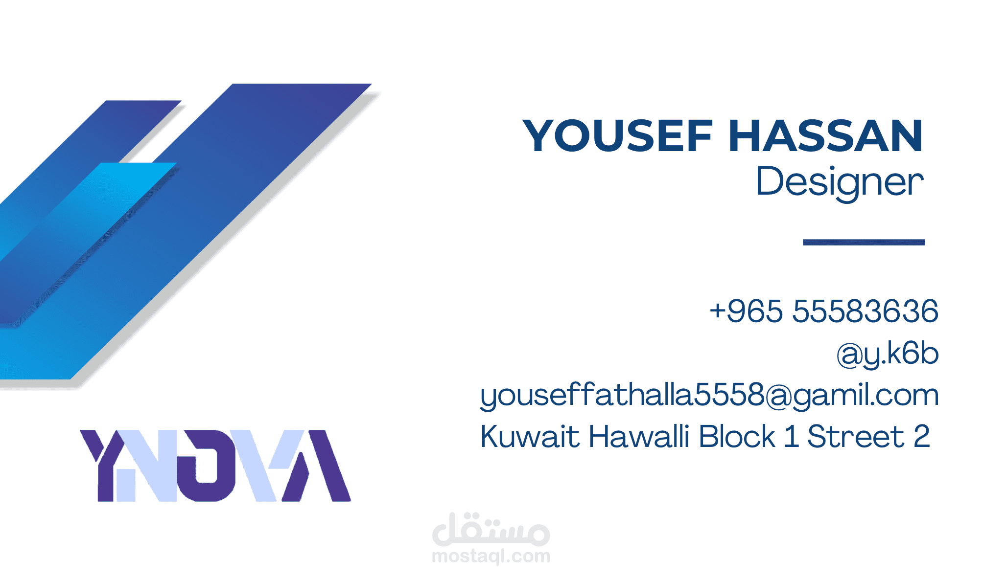 Business card to company