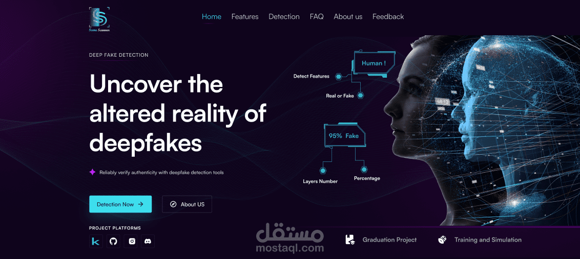 AI Model Website