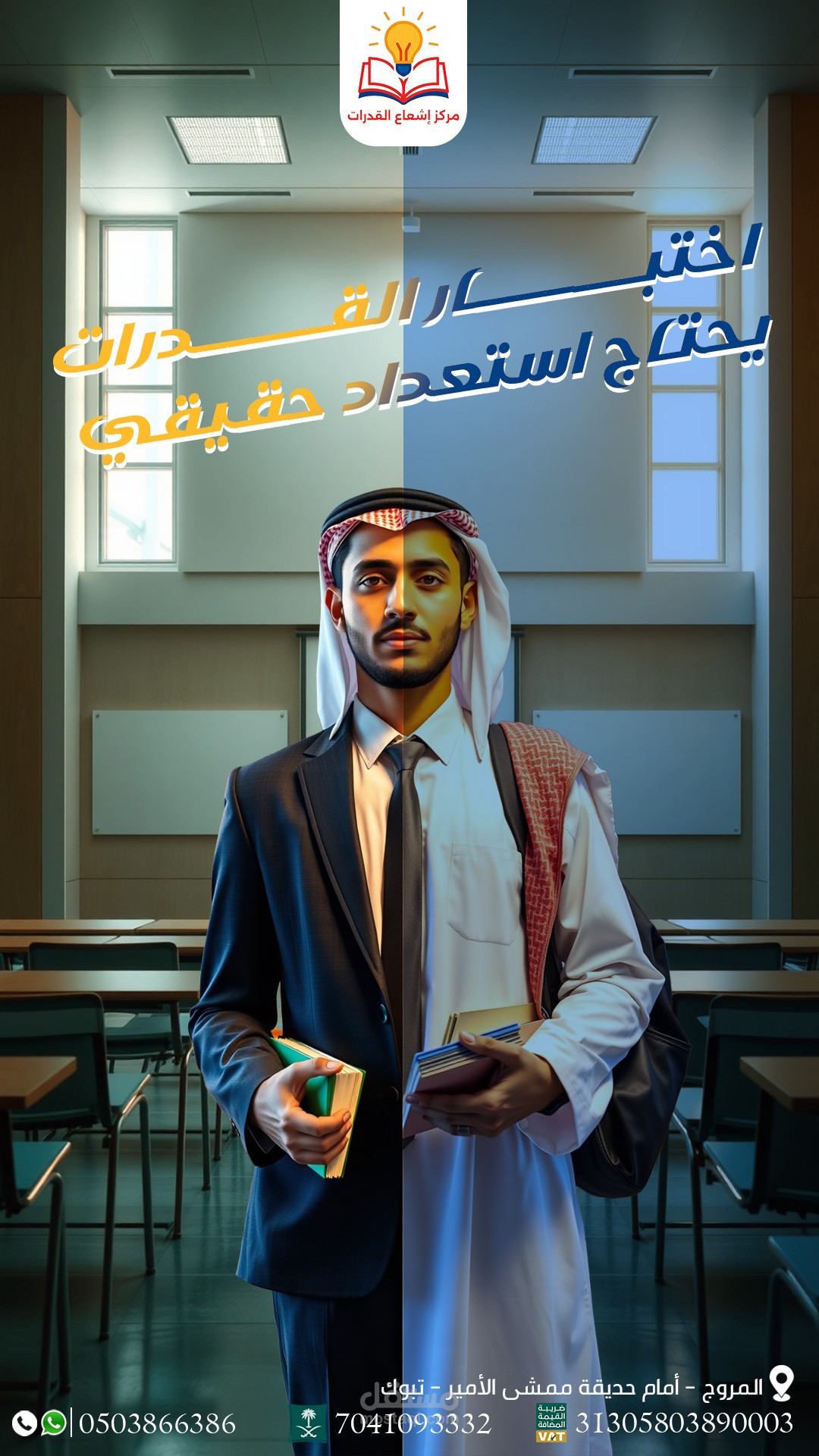 بوستات سوشيال ميديا لاكاديمية تعليمية في السعودية