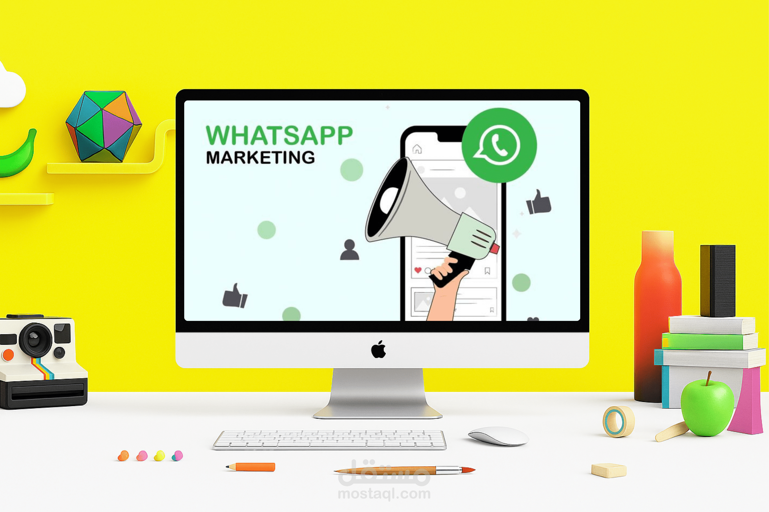 إرسال رسائل تسويقية للعملاء بطريقة جماعية عن طريق Whatsapp