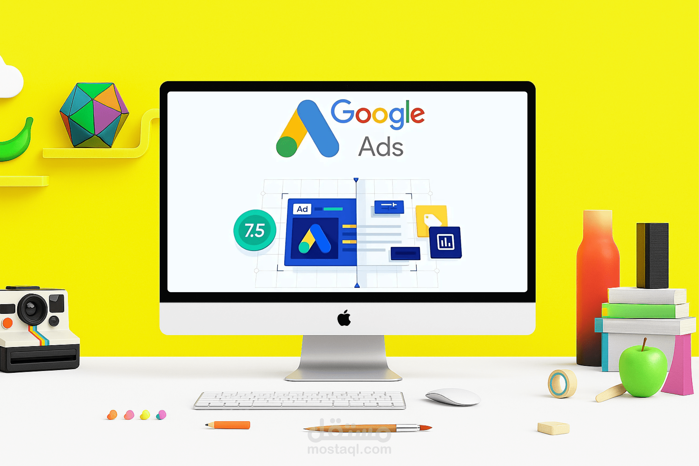 نتائج حملة إعلانية على Google Ads