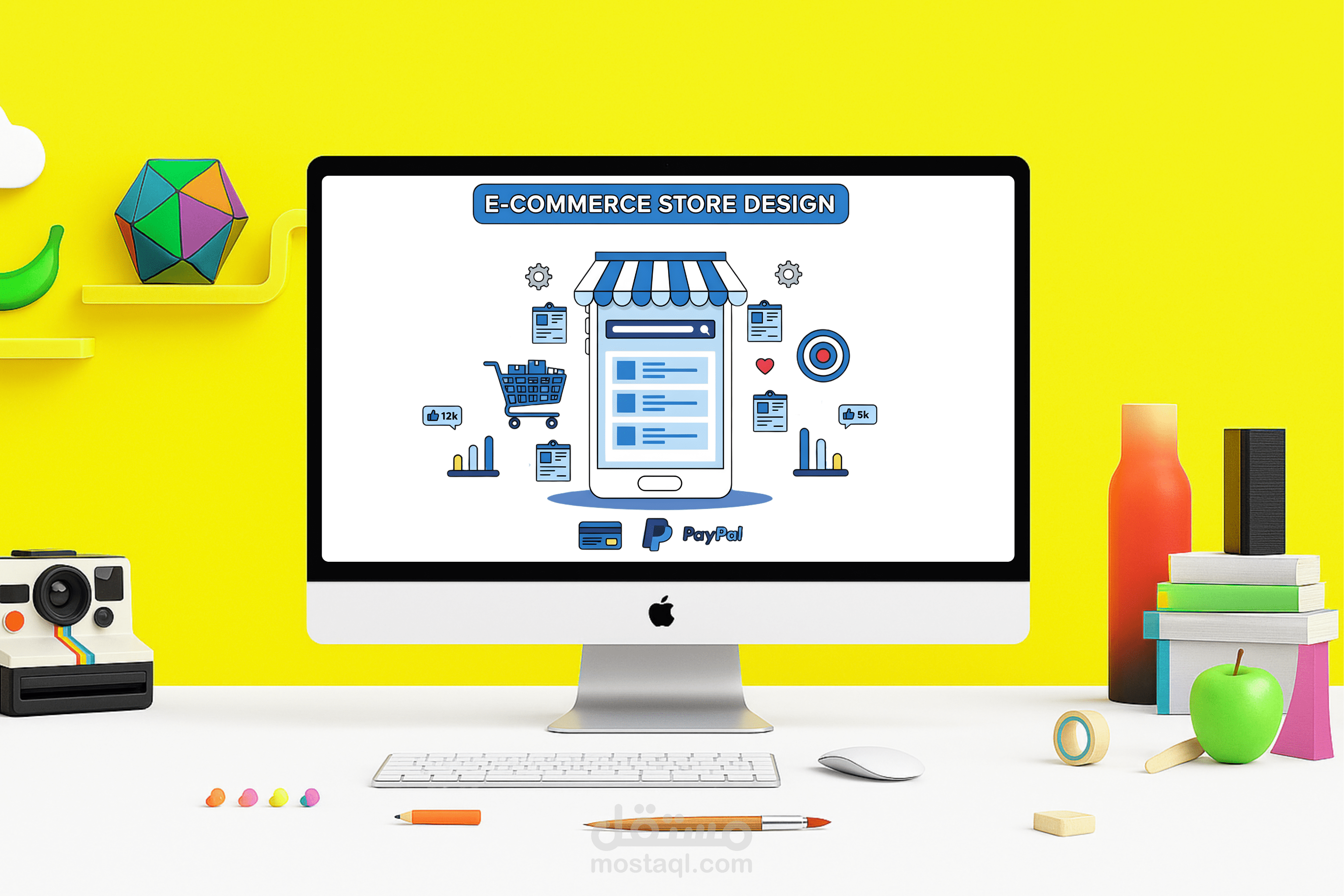 تصميم متجر إلكتروني متخصص في بيع البرفانات