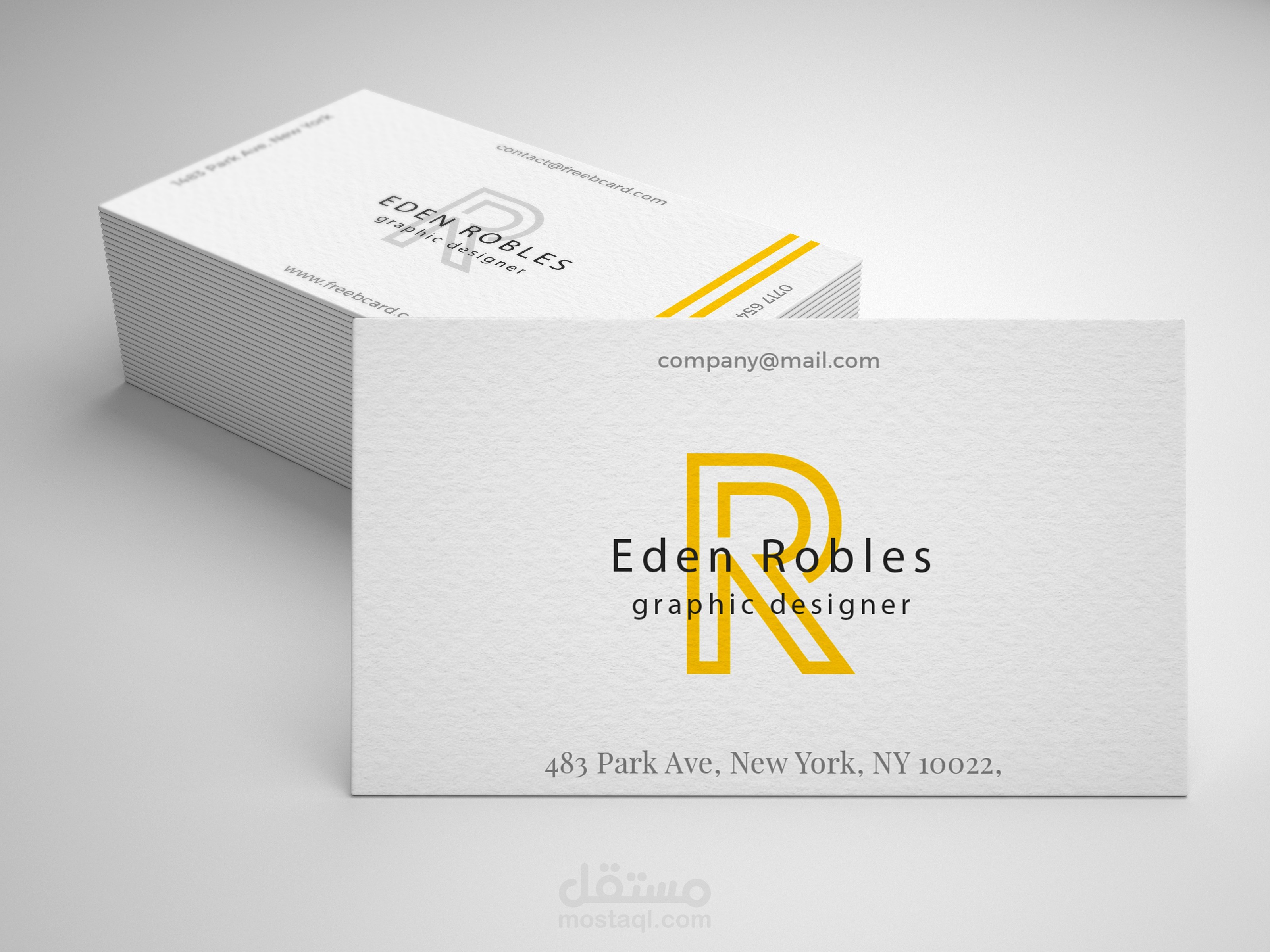 Business card design