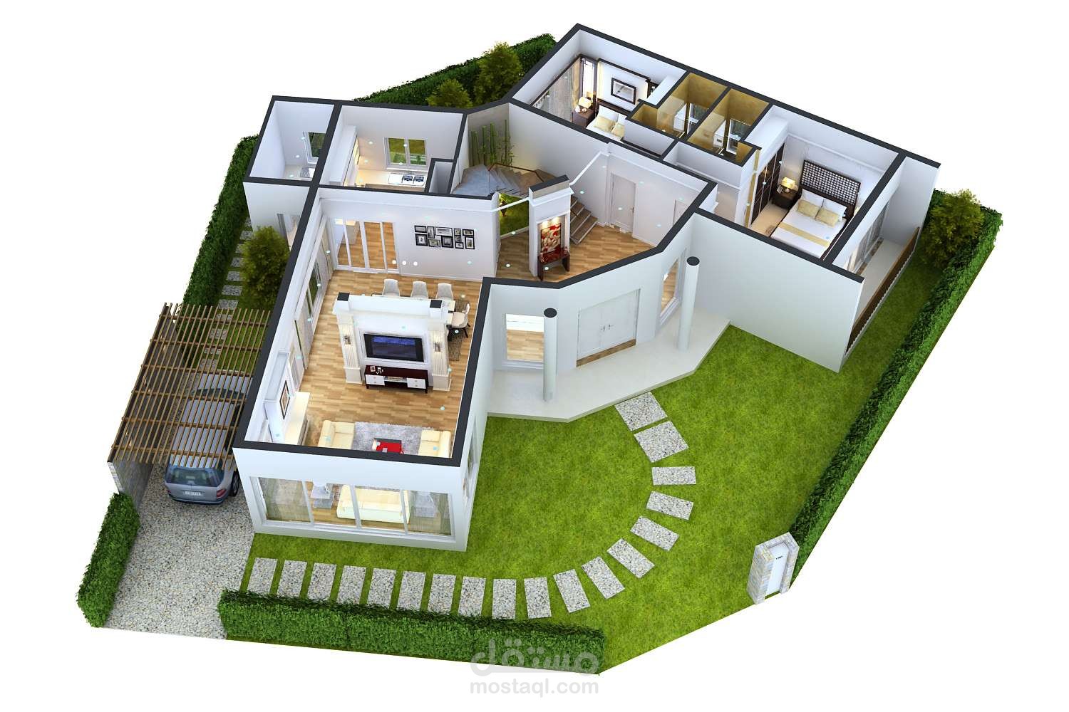 تصميم واجهات مباني