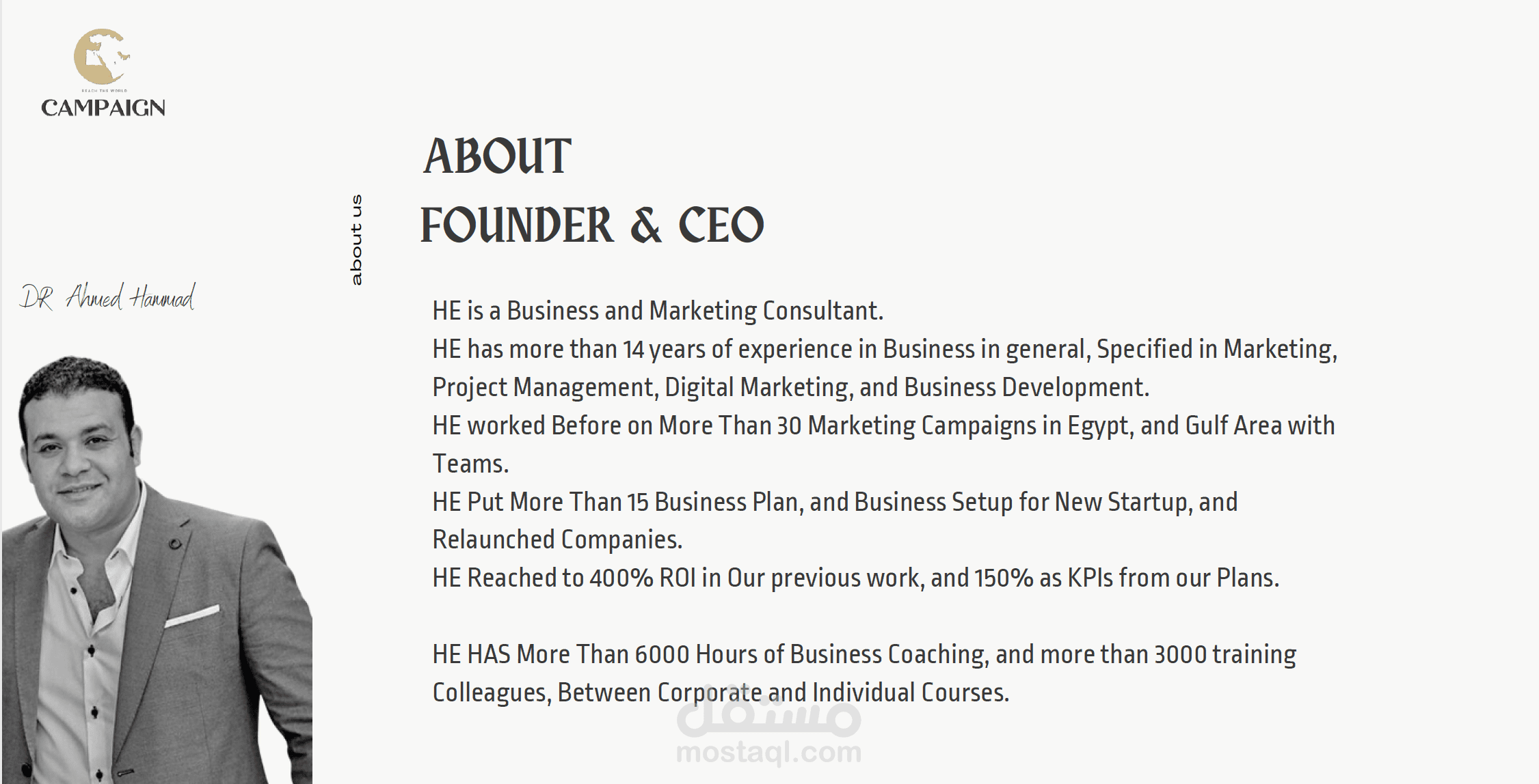 العمل من قبل كمدير ادارة التسويق