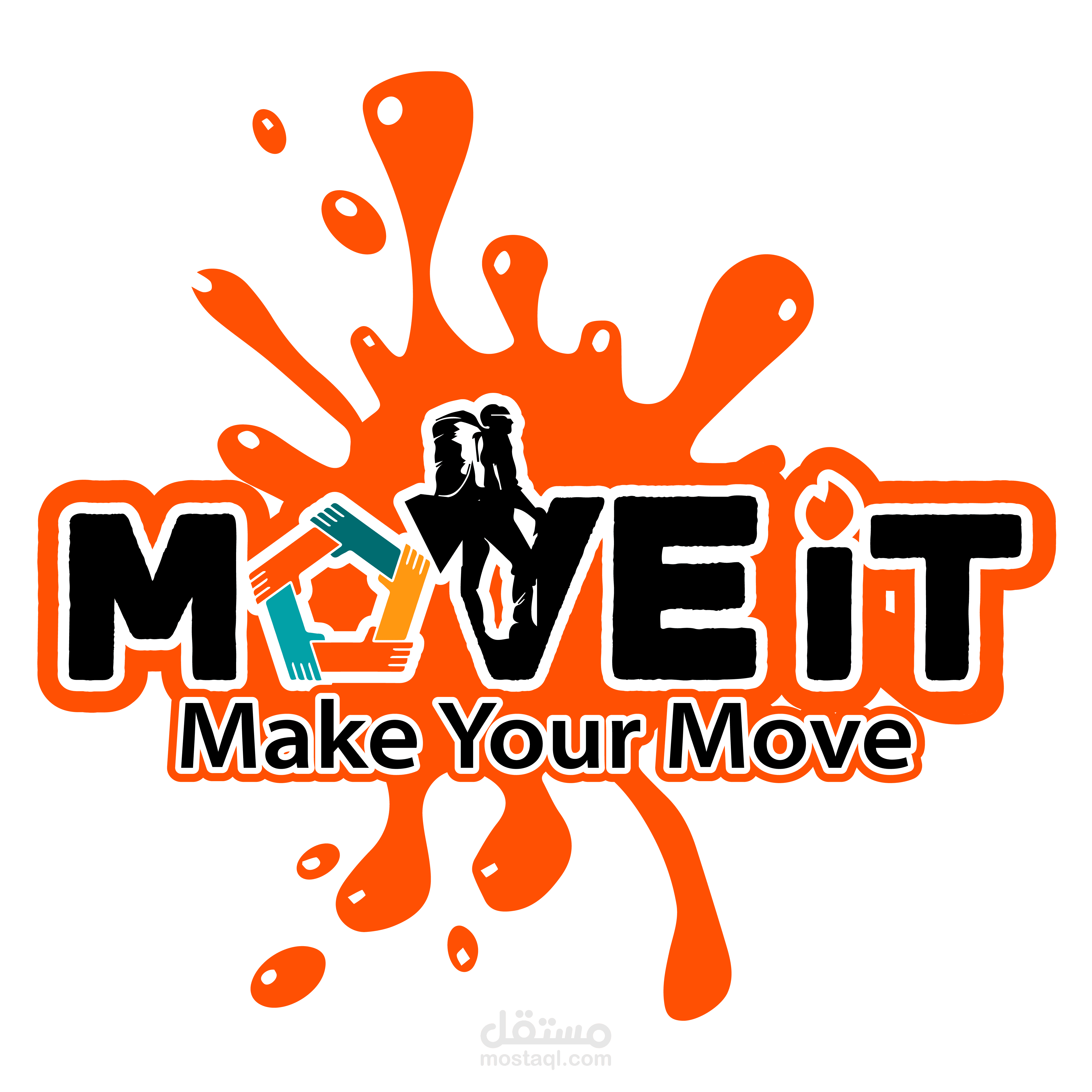 تصميم شعار Move it