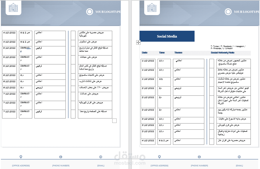 خطة تسويقية لشركة اجهزة كهربائية