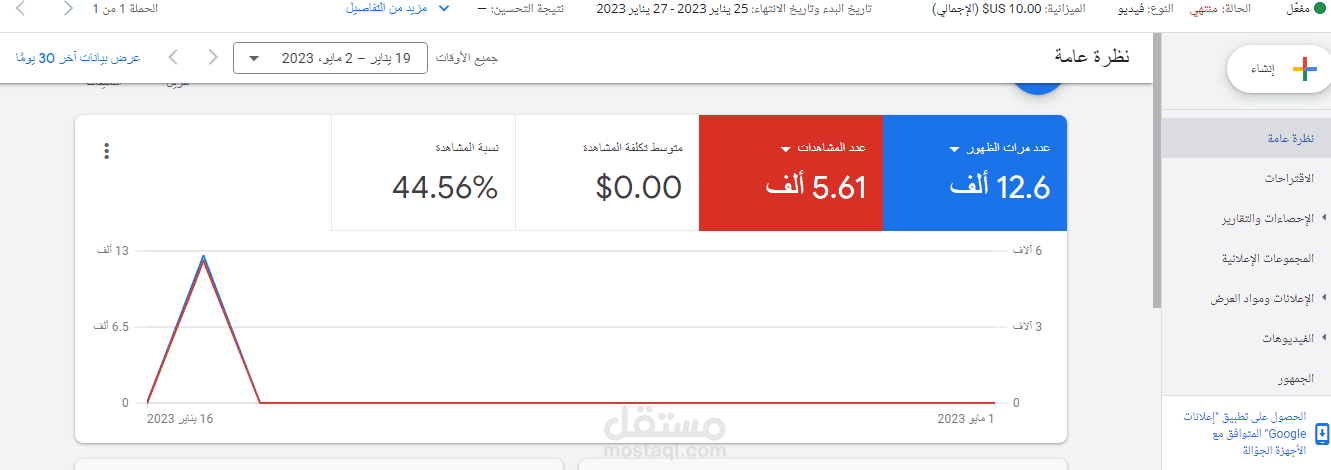 عمل اعلانات جوجل