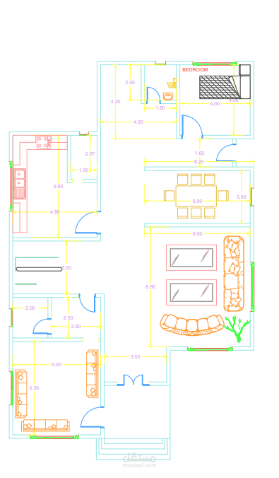 تصميم شقه