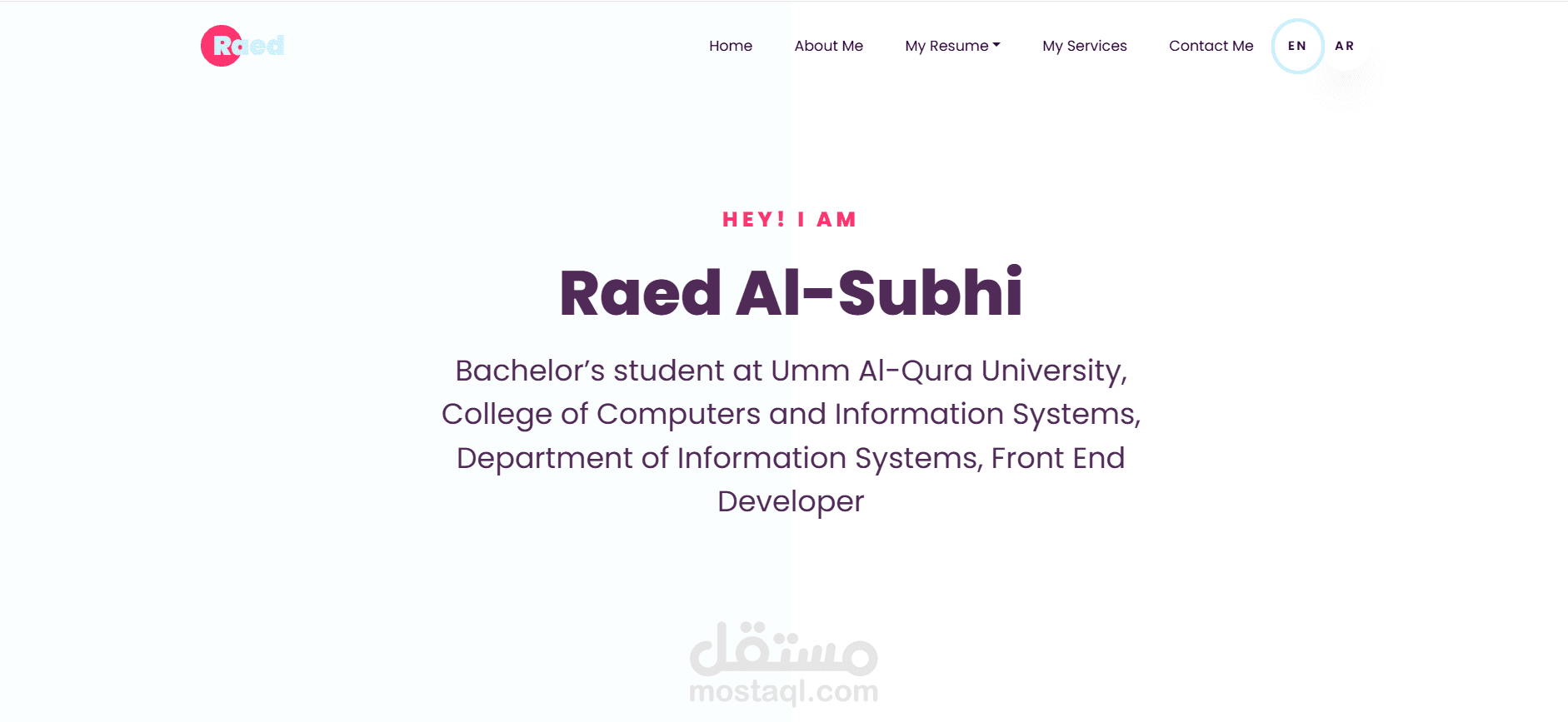 موقع شخصي