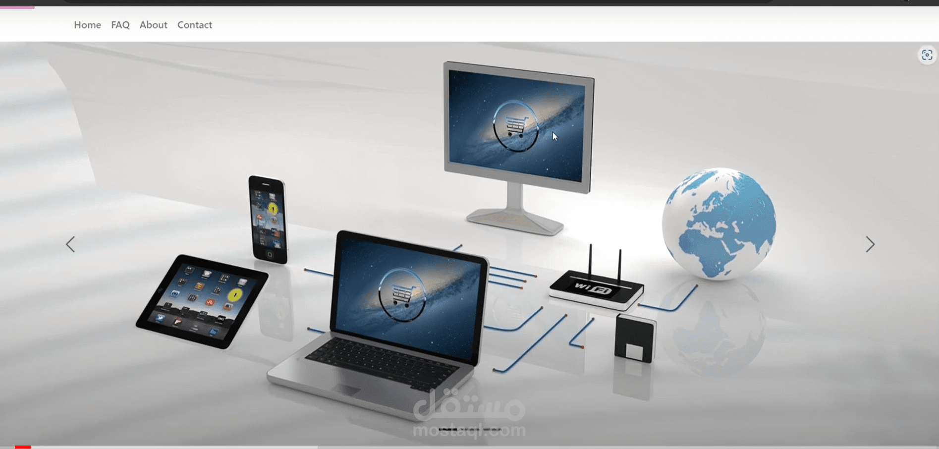 JavaScript E-commerce Website