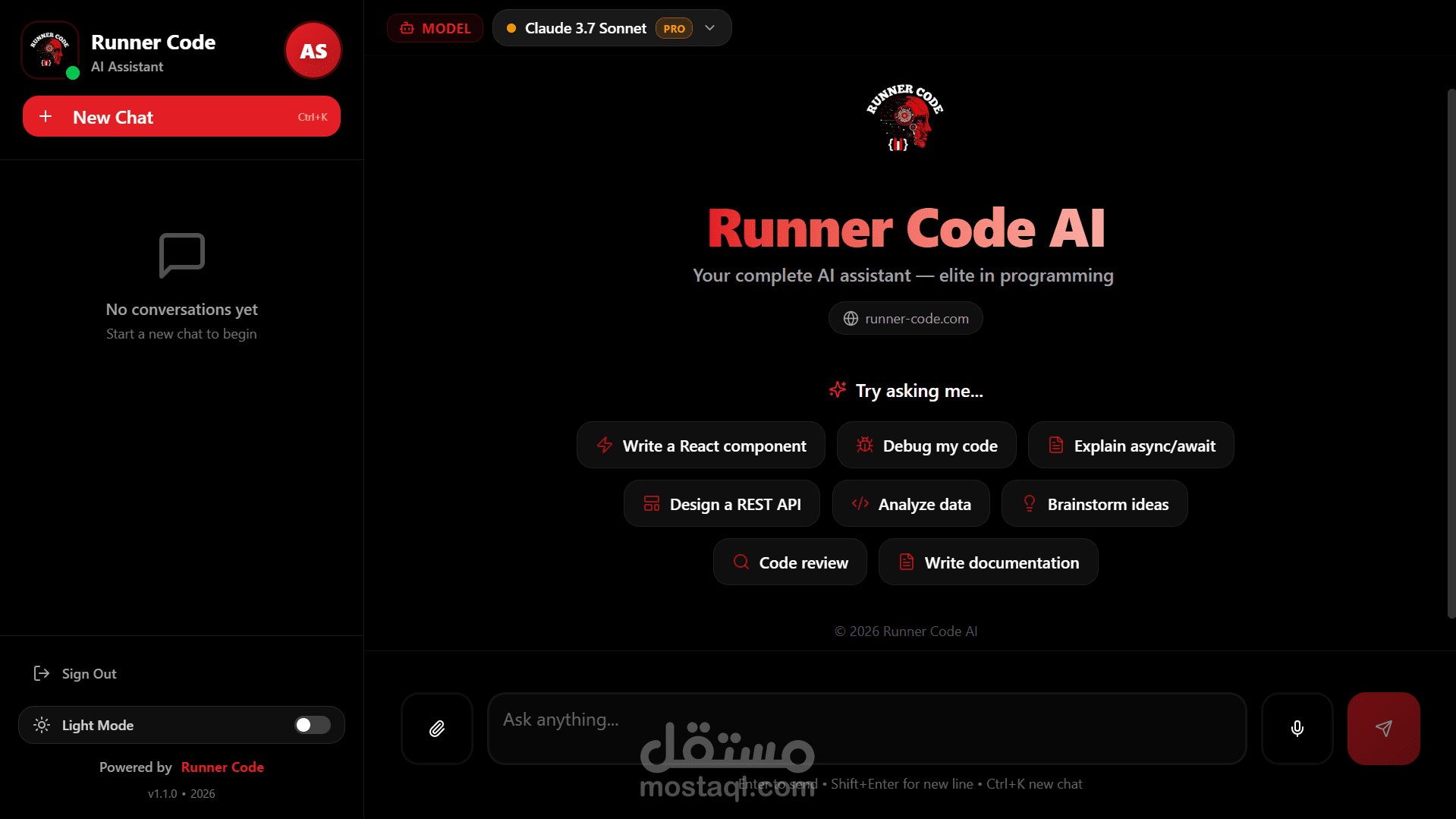 Runner Code AI