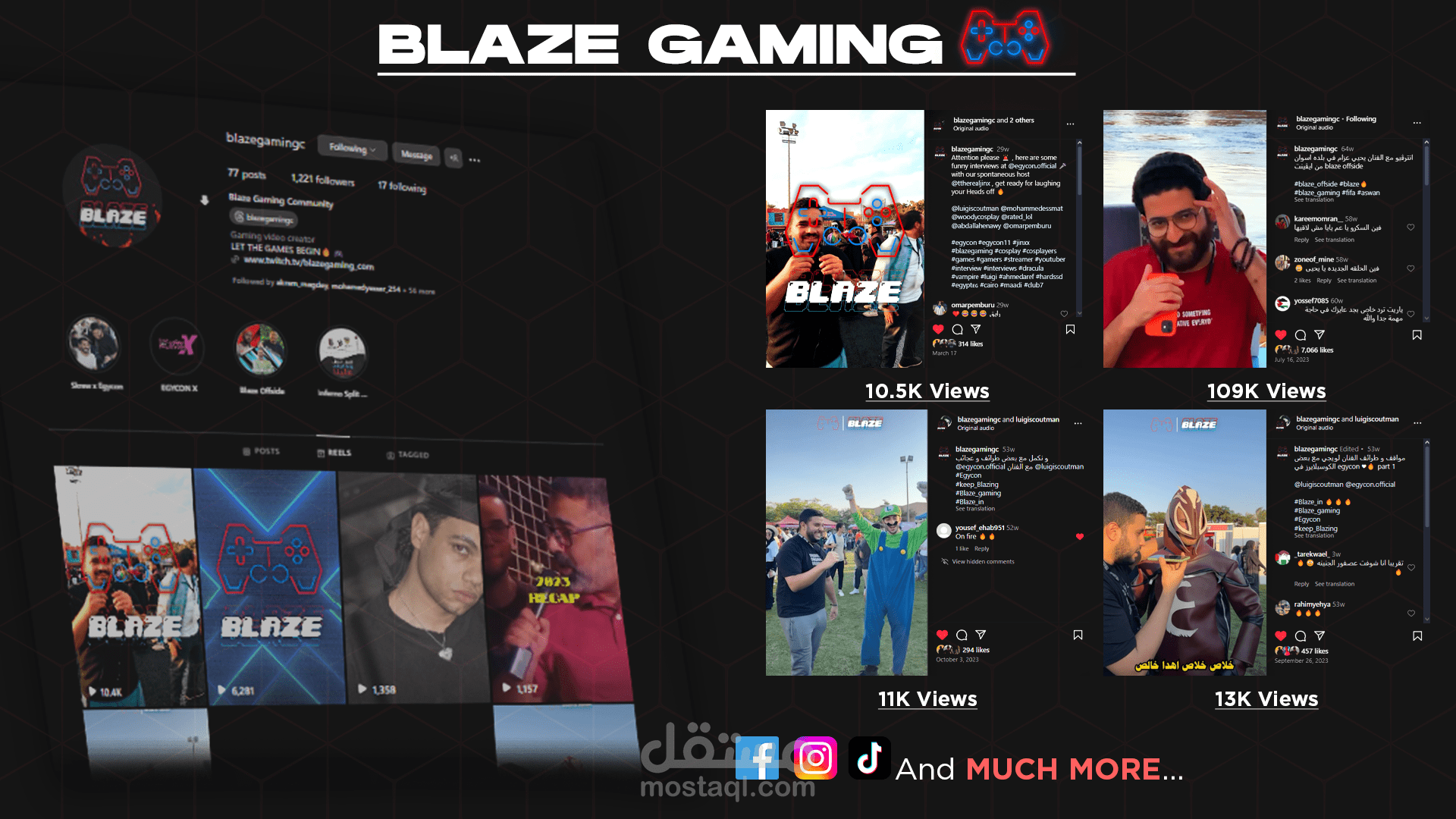Video Editor | Blaze Gaming | Long-Term & Short-Term Videos