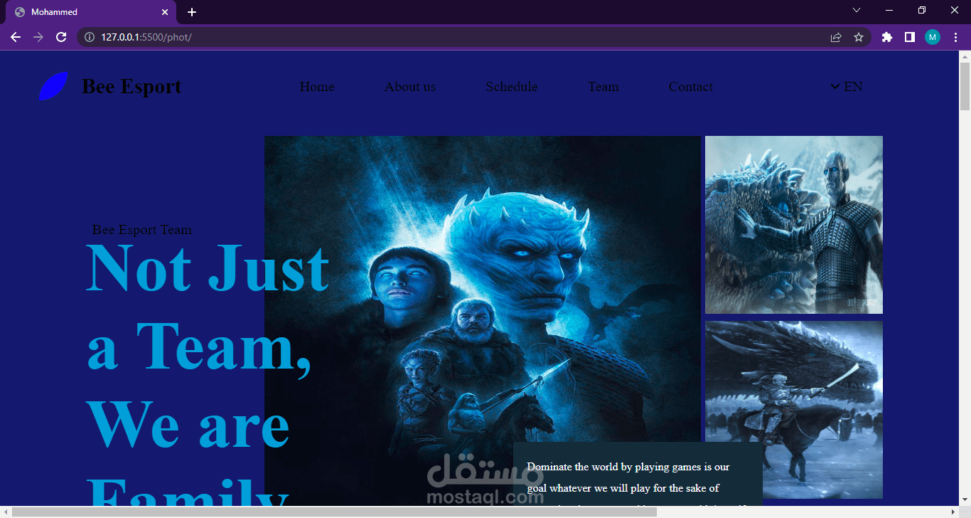 Website gaming