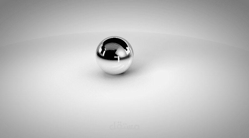 عمل اولي ببرنامج  cinema 4d