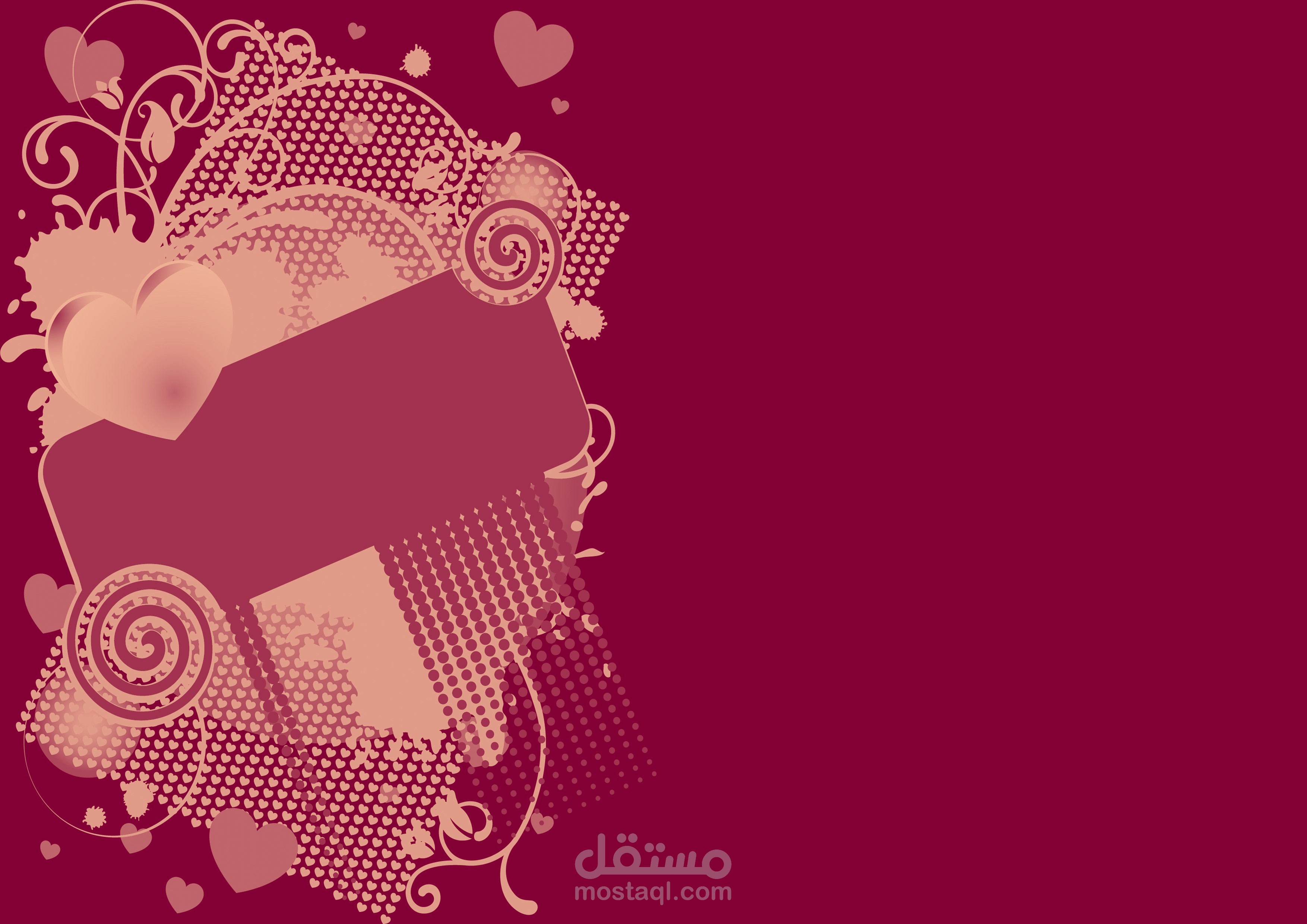 خلفية لكرت دعوة