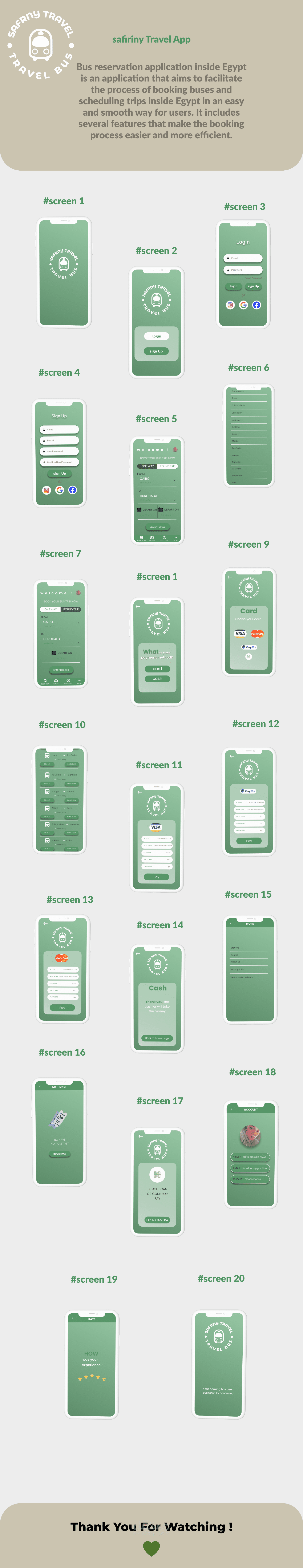 Bus reservation application