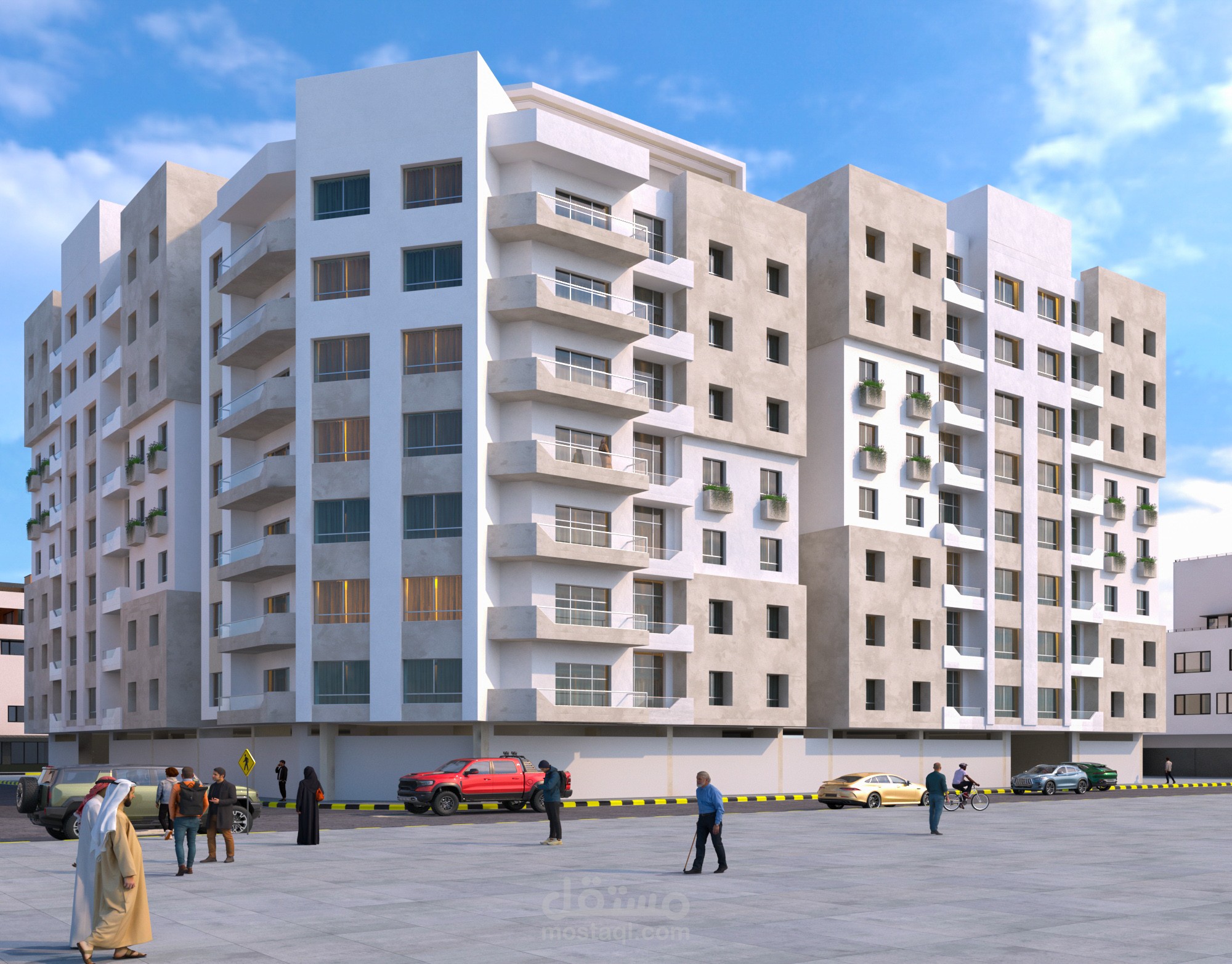تصميم برج  سكني