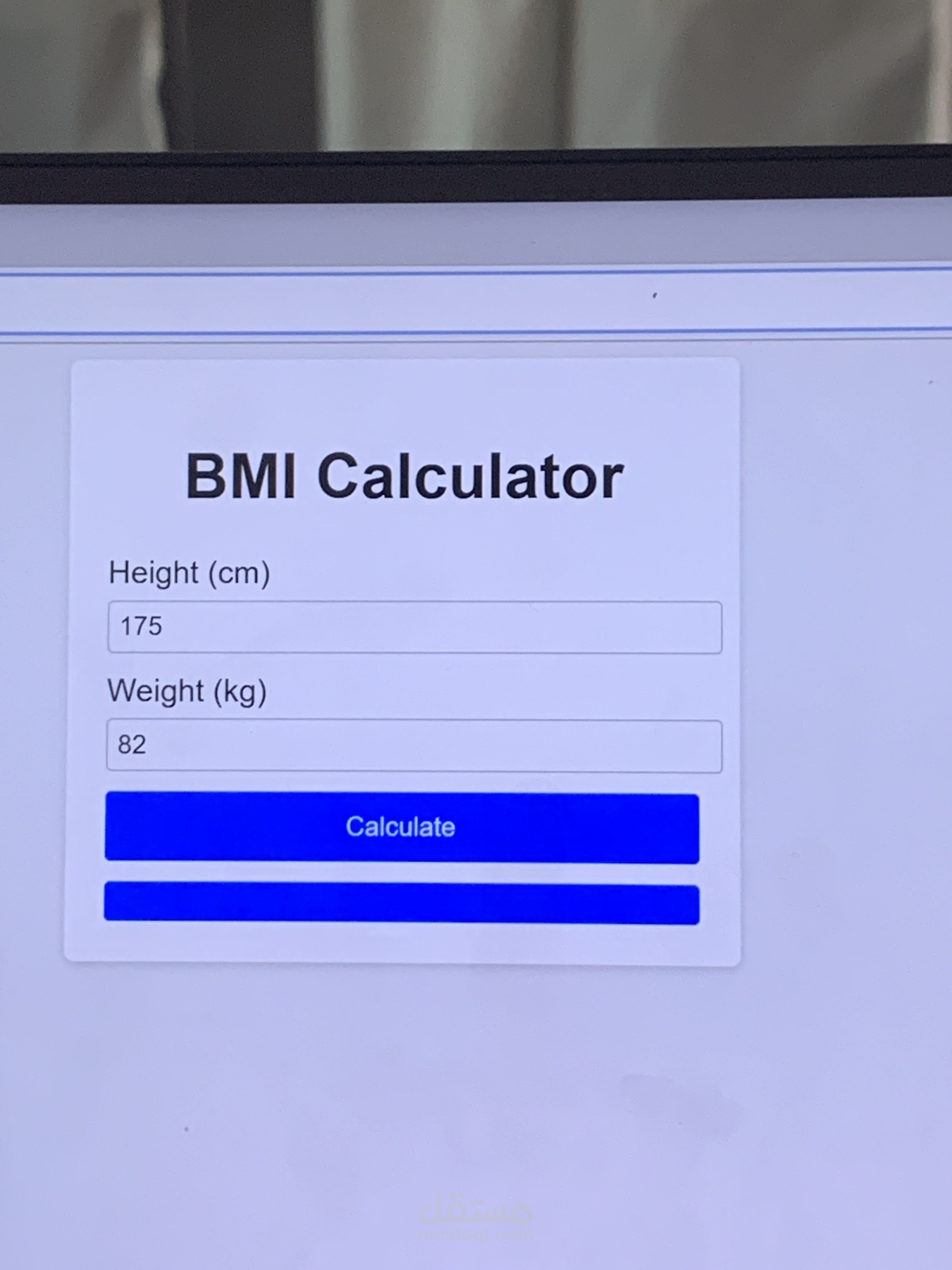 Knowing your health weight