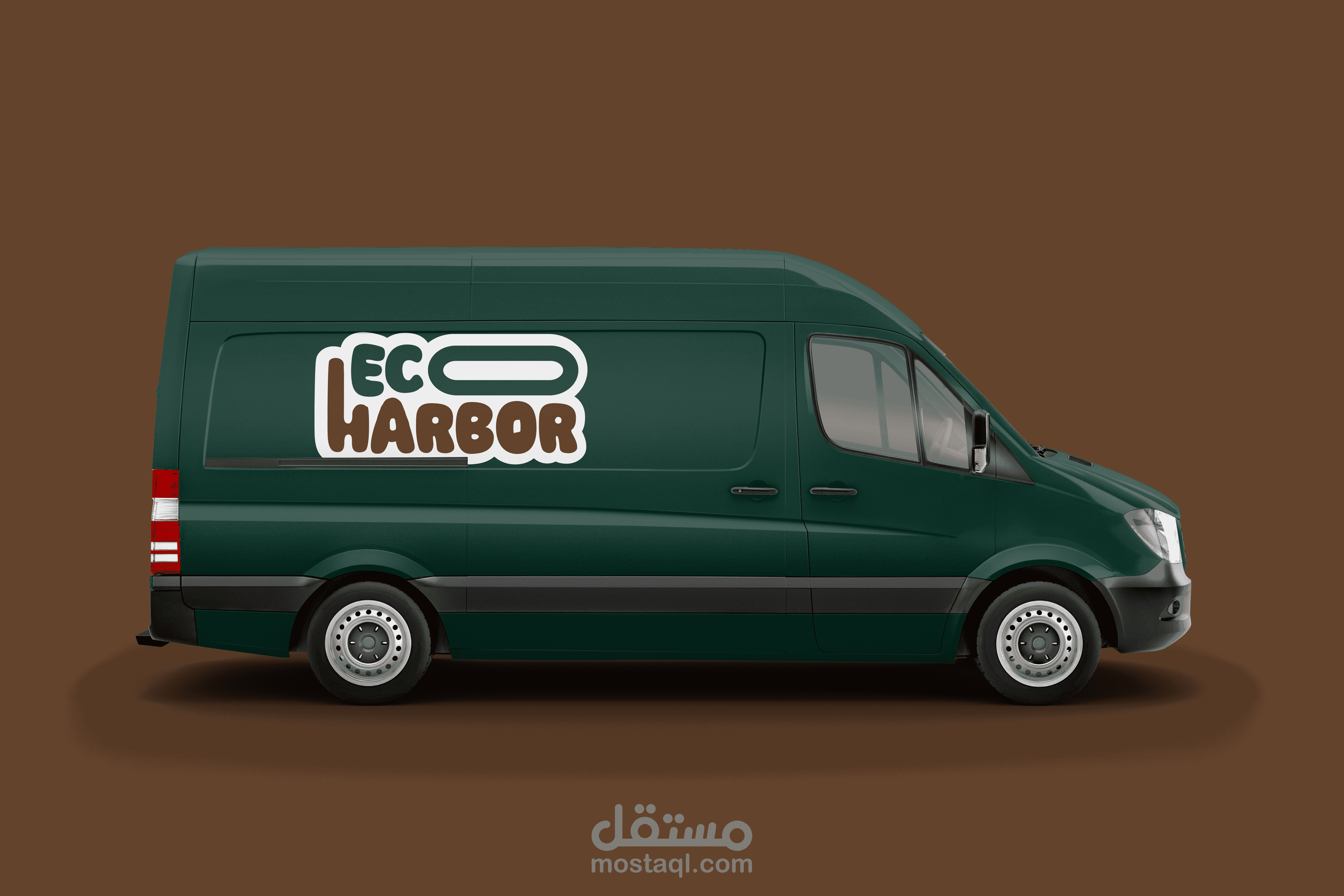 تصميم الهوية العلامية ل EcoHarbor