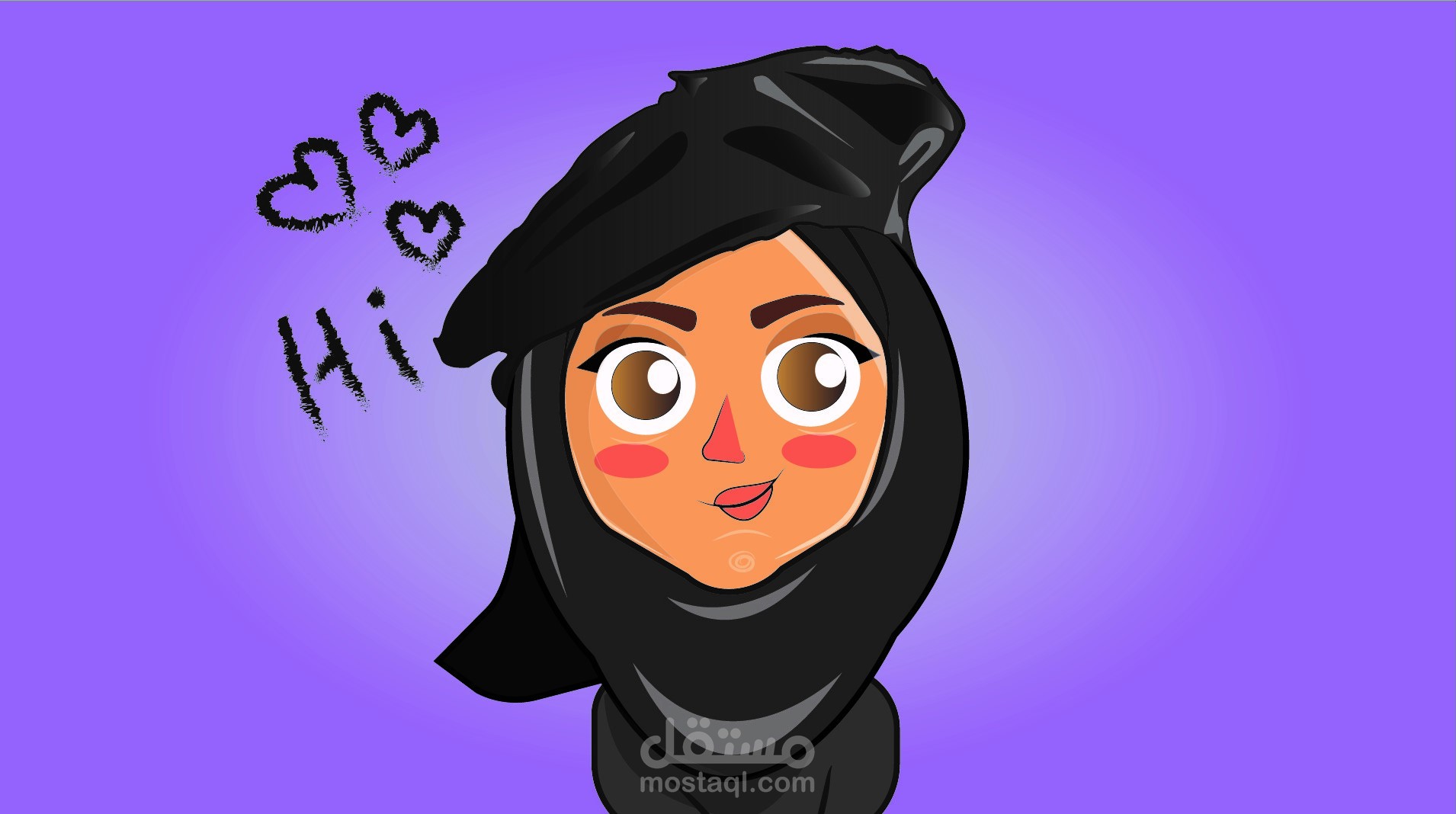 اعمالي في تصميم الشخصيات