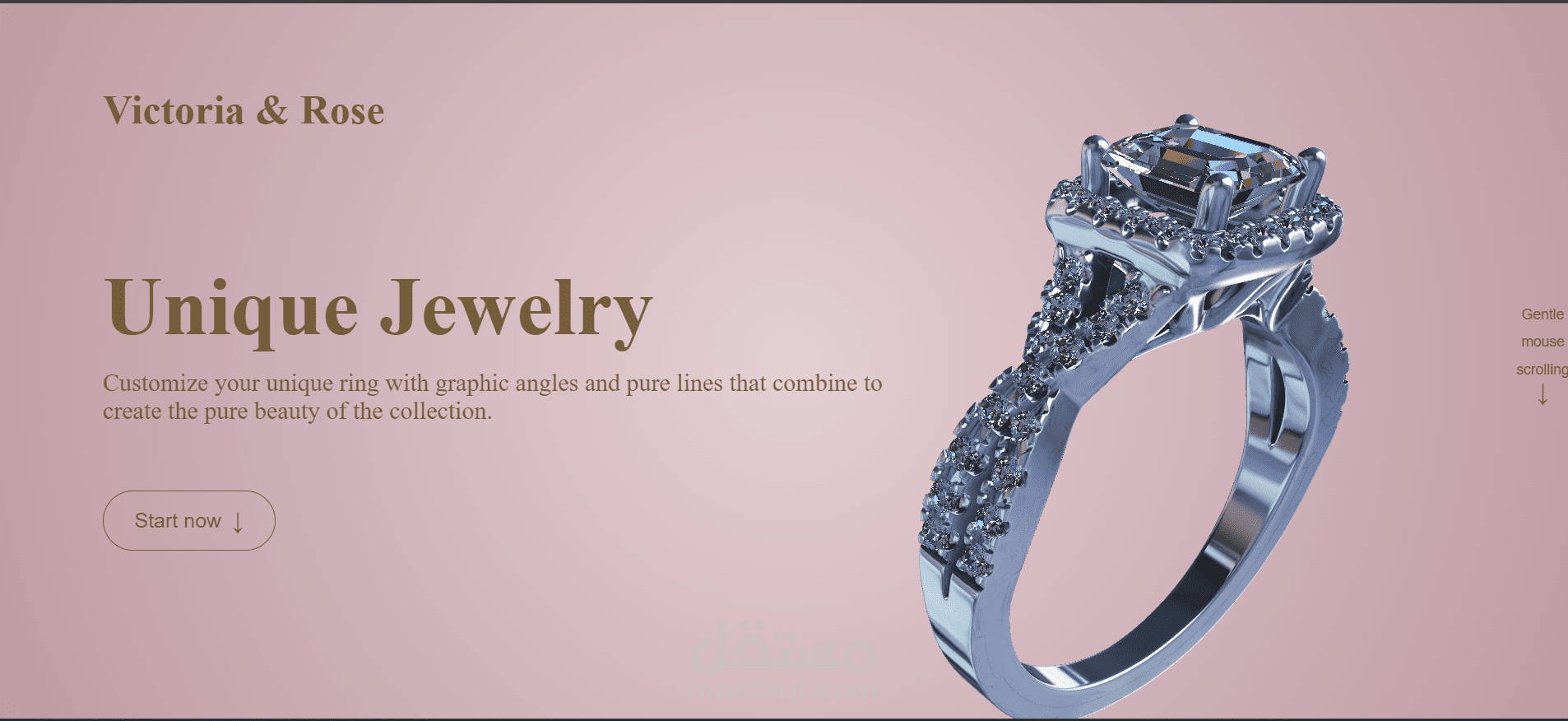 jewelry 3D website