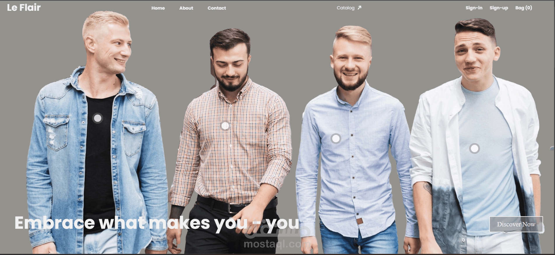 E-commerce website