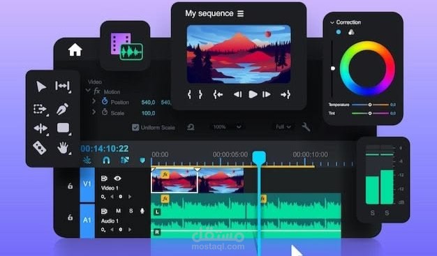 مونتير ريلز و فيديوهات طويلة و ملخصات افلام