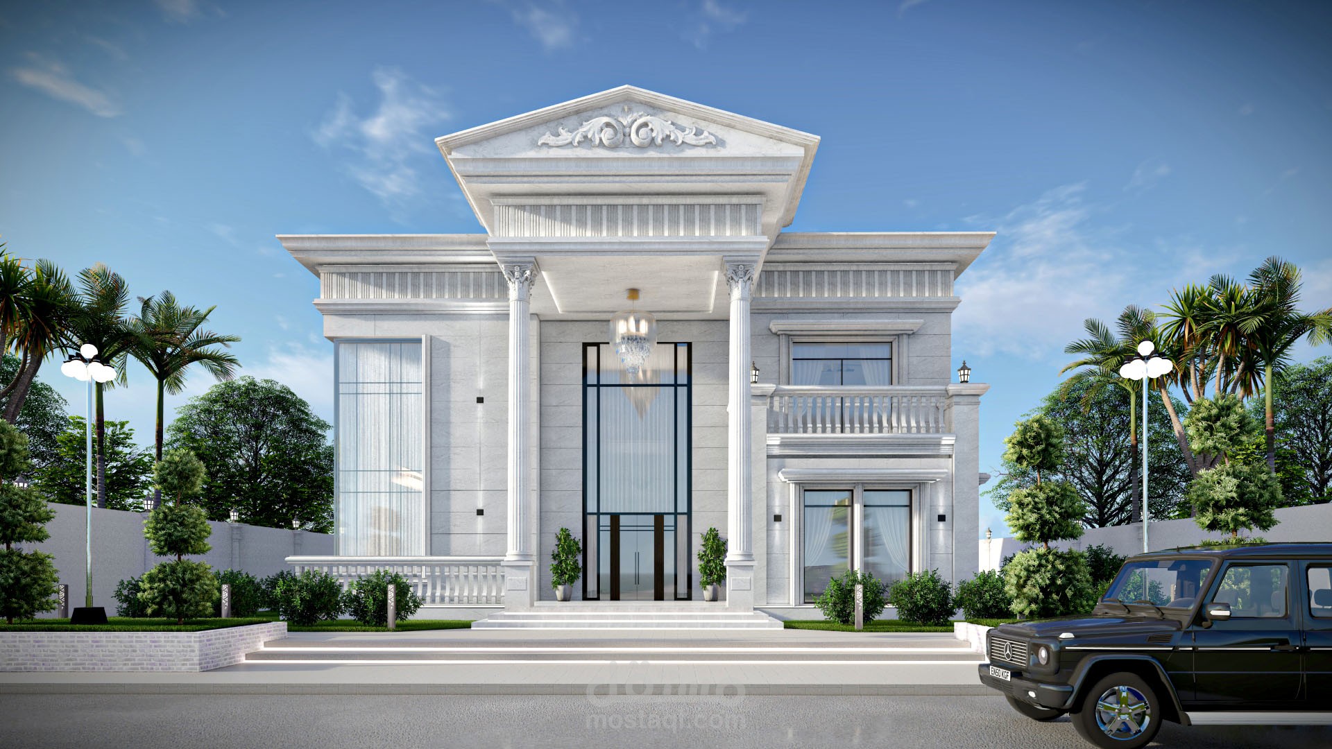 Neoclassical Design Elevation