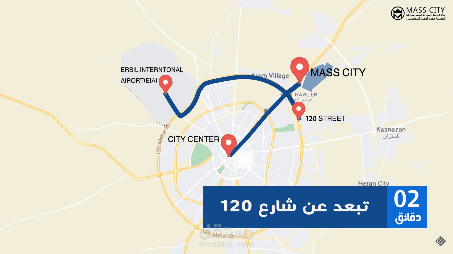 Motion graphics video location, Mass City Company