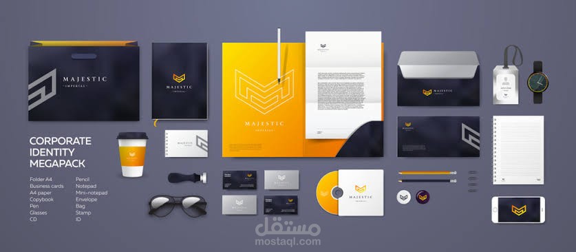 تصميم هويه الشركات والأعمال الخاصه