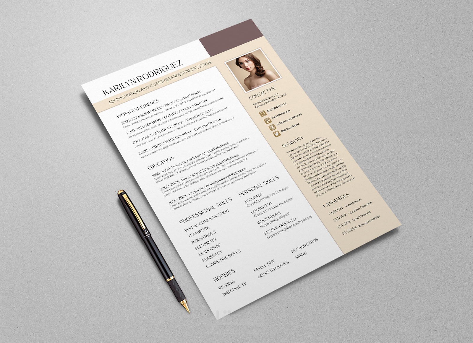 تصميم نماذج خاصة للسيرة الذاتية (CV) و كتابتها حسب المعايير العالمية ( ATS )