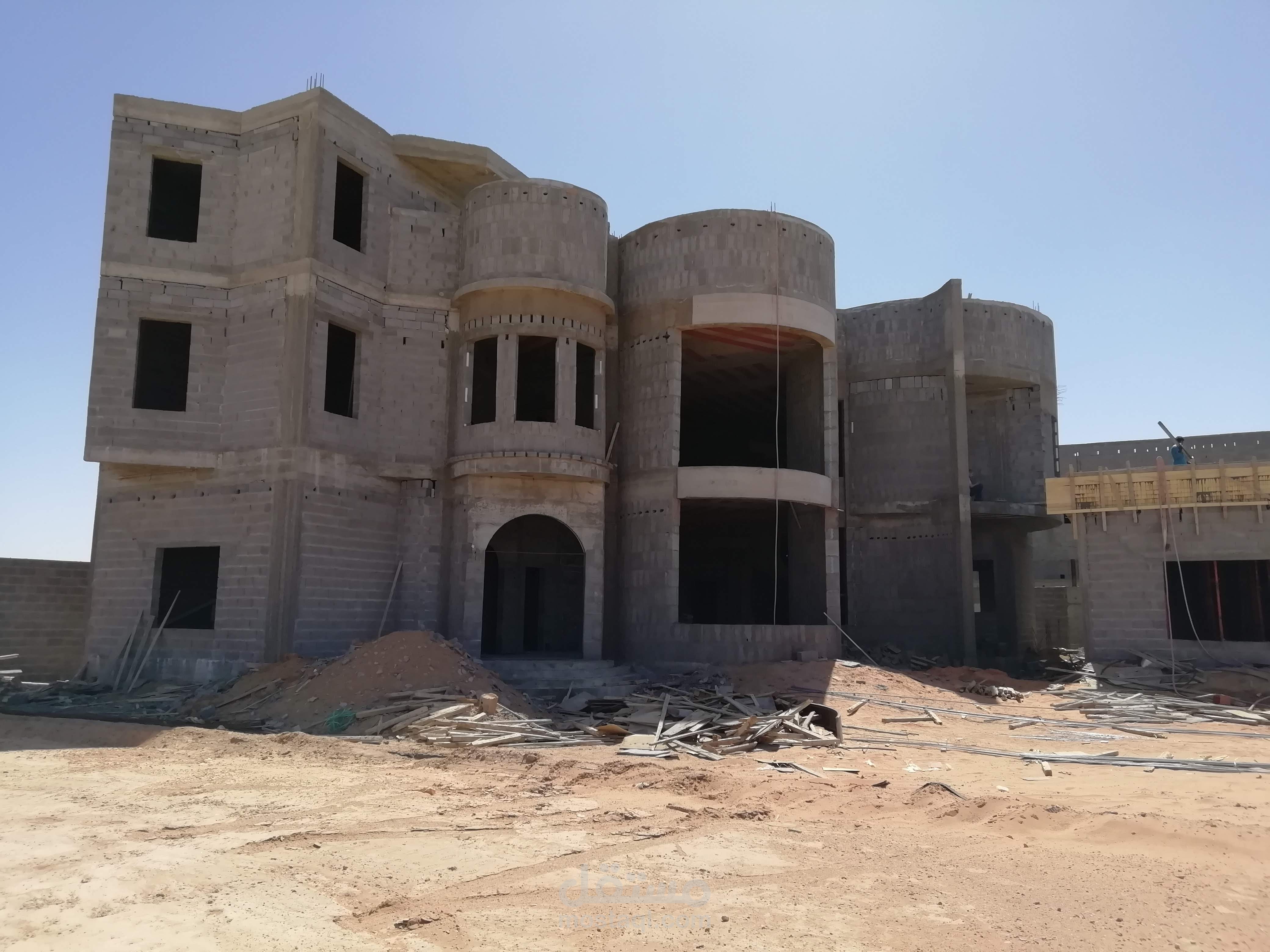 تصميم و تنفيذ فيلا سكنيه