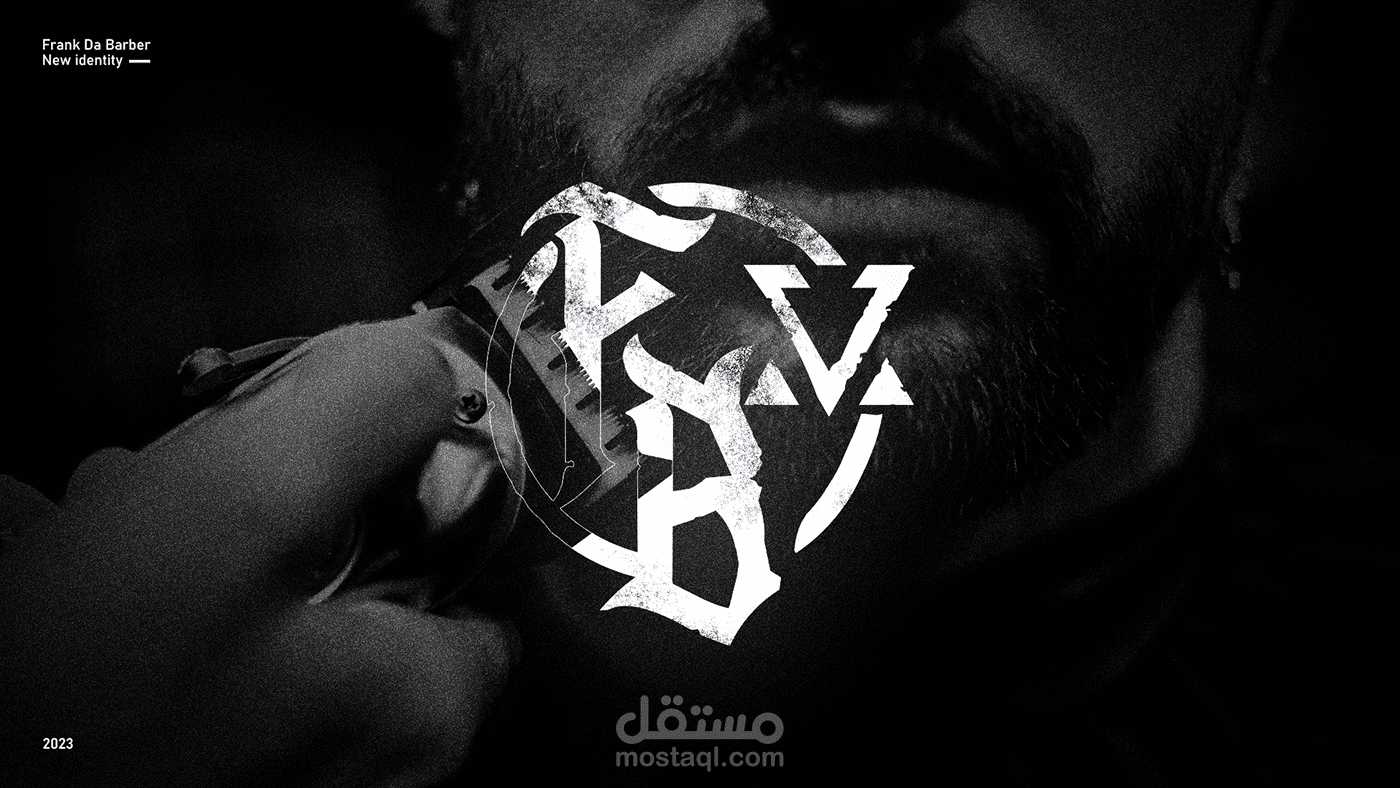 Brand identity for Frank Da Barber