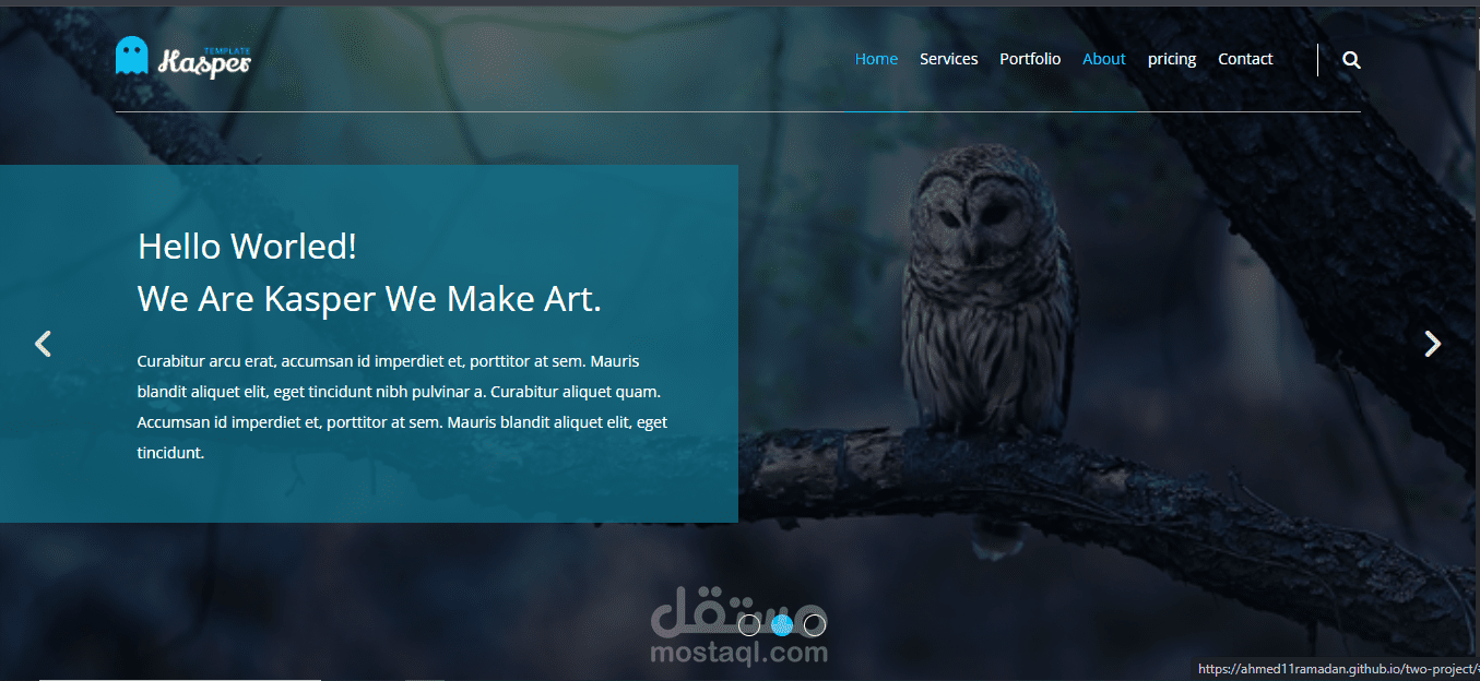 موقع تم تنفيذه وعندي القدرة لاضافة لمساتكم الفنية المطلوبة
