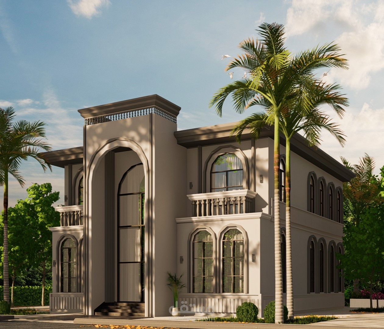 منزل بتصميم كلاسيك