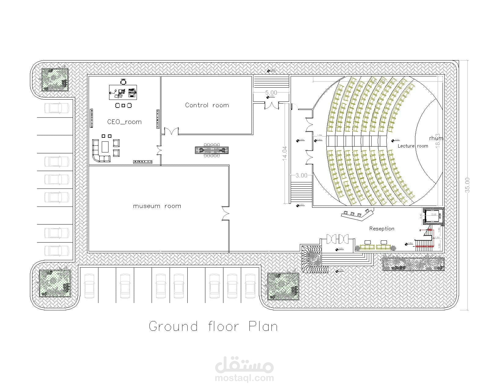 مخططات اوتوكاد وبعض التحليلات علي الخرائط