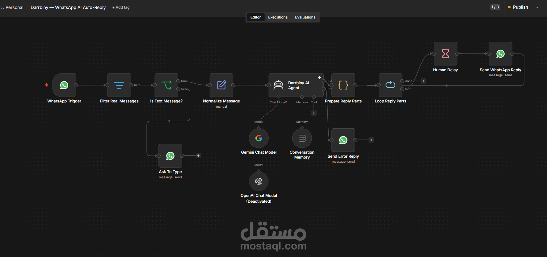 بوت واتس اب معتمد من ميتا للرد الالي علي العملاء